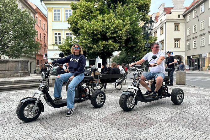 2 Hours Fun Trike Tour in Prague with Guide - Key highlights you will feel immediately
