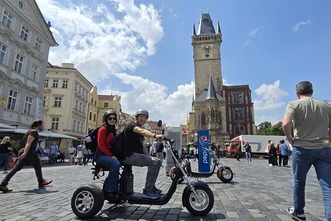 2 Hours Fun Trike Tour in Prague with Guide - Prague Castle views from Hradčany Square: a big moment, short stop