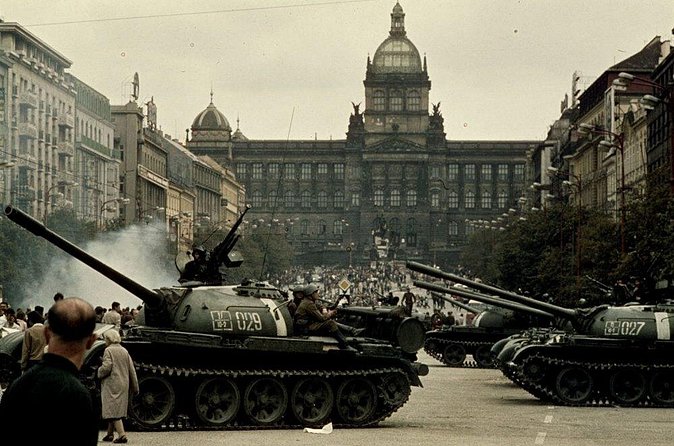 20th Century Prague: WW2 and Communism - Vaclavské náměstí: the public square where politics plays out
