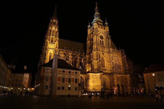 3-hour Prague by Night Walking Tour - Charles Bridge at night and St. Nicholas Church’s green dome