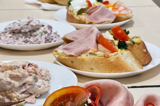 3 Hours Food Tour in Prague Retro - Stop 1 in Nove Mesto: architecture plus your first Czech bites