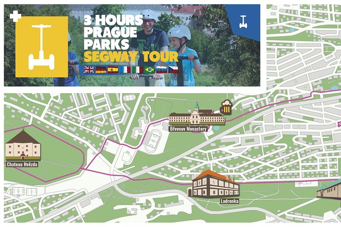 3h Small-Group Segway Tour & Free Taxi Transport ️with PragueWay - Strahov Stadium: big names, big gymnastics roots