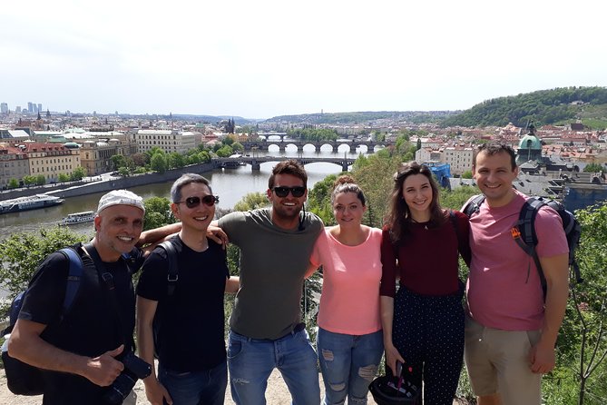7 BEST VIEWS - PRAGUE eBIKE TOUR - Letná Park and the riverfront: Old Town views and a place to reset
