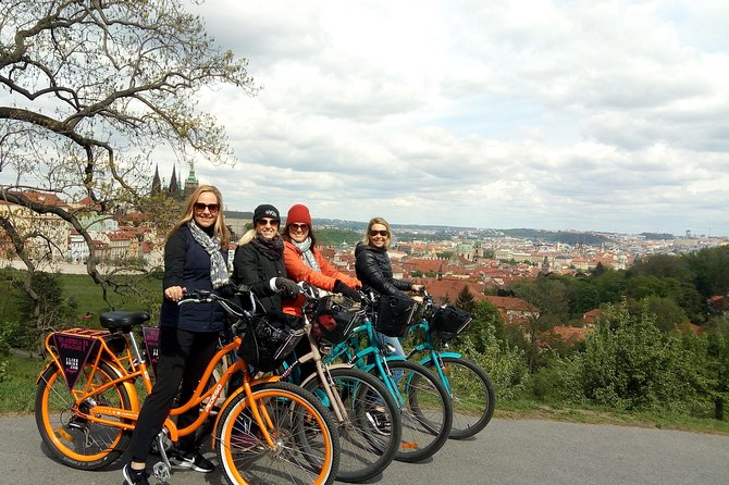 7 BEST VIEWS - PRAGUE eBIKE TOUR - Rudolfinum, Kafka’s art reference, and the John Lennon Wall finish