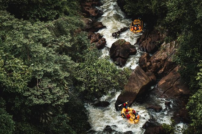 Adventure RAFTING with all day drinks support - Rafting versus Baraka boat cruise: choose your river intensity