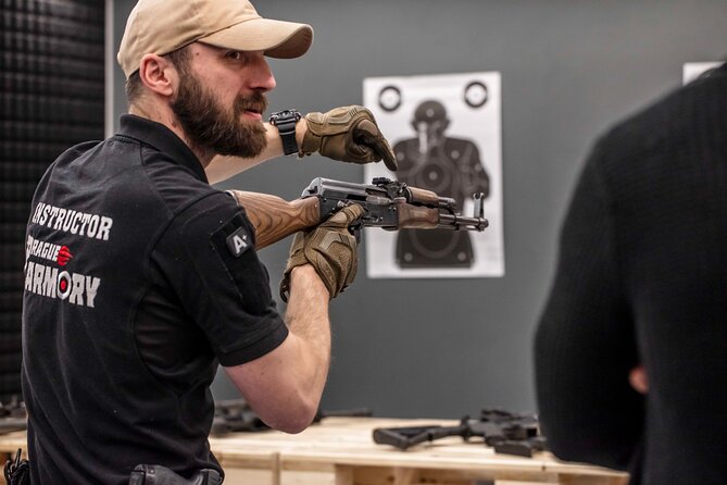 Afordable Shooting Packages | No transport & No snack incl. - Prague Armory shooting: a short, practical 2-hour firearms experience