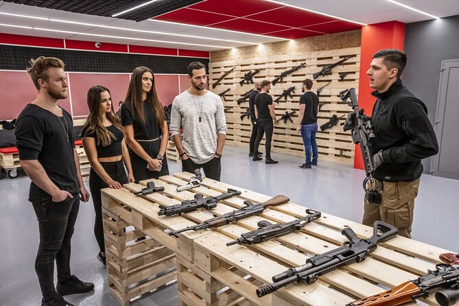 All Inclusive Shooting Packages | Transportation & Snack incl. - Prague Armory shooting packages, what you actually get