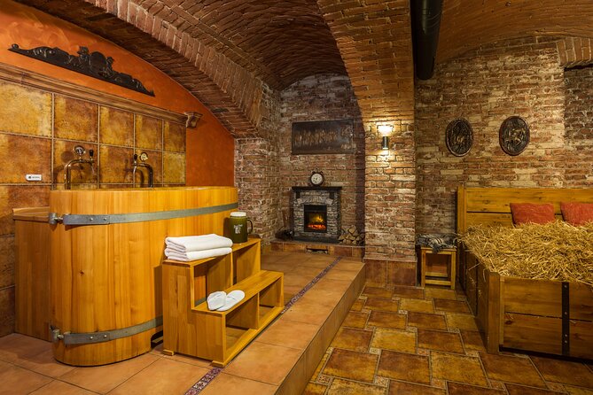 Beer bath Spa for 2 people/ 1 tub - 1,5 hour Activity in Prague - The Beer Bath Ritual: What Happens Once You Sit in the Water