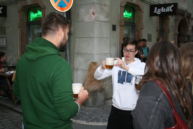 Beer Culture Walking Tour with Tasting in Prague - U Dvou koček: the Old Town finish in a true local beer setting
