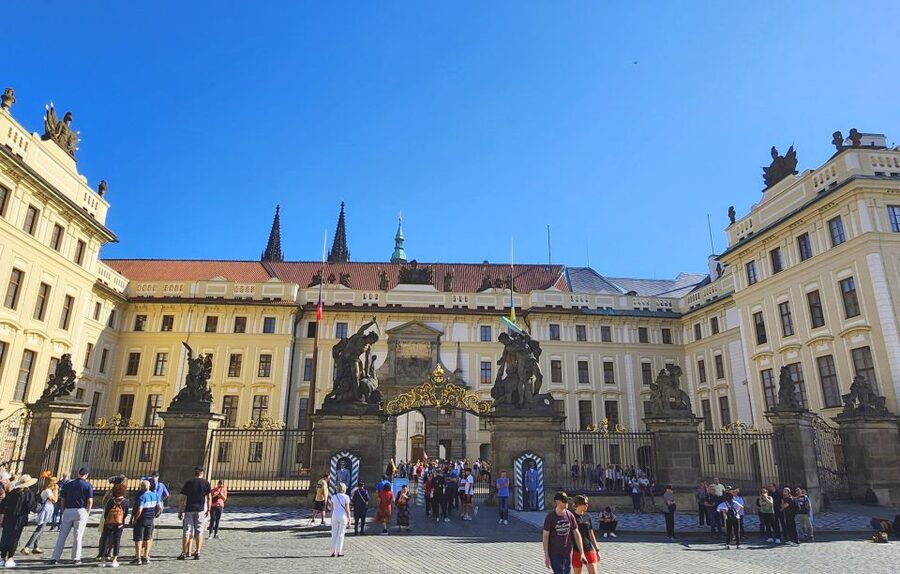 Best of Prague Private Walking Tour - Prague Castle grounds and the Hradčany Hill view time