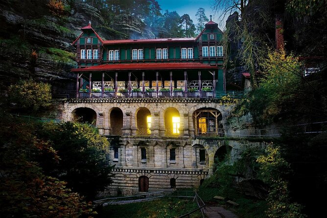 Bohemian and Saxon Switzerland All inclusive trip - Fantasy Tour - Neurathen Castle Ruins: A Short Walk With Big Medieval Atmosphere