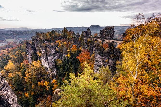 Bohemian and Saxon Switzerland All inclusive trip - Fantasy Tour - Bastei Bridge: The Elbe Canyon View You Will Still Think About