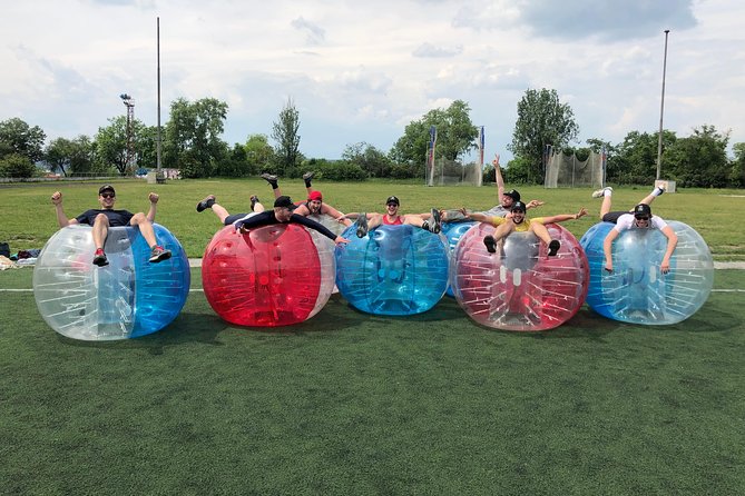 Bubble football - What a one-hour match day actually feels like