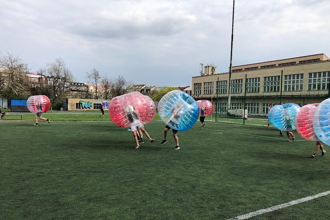 Bubble football - Trying other game types, if your group agrees
