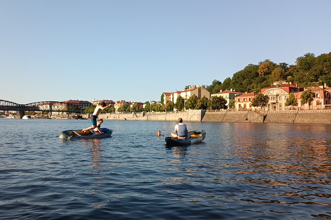 Canoe Prague – Splash into Fun! - Staropramen Brewery Building and the Fun-Water Bits