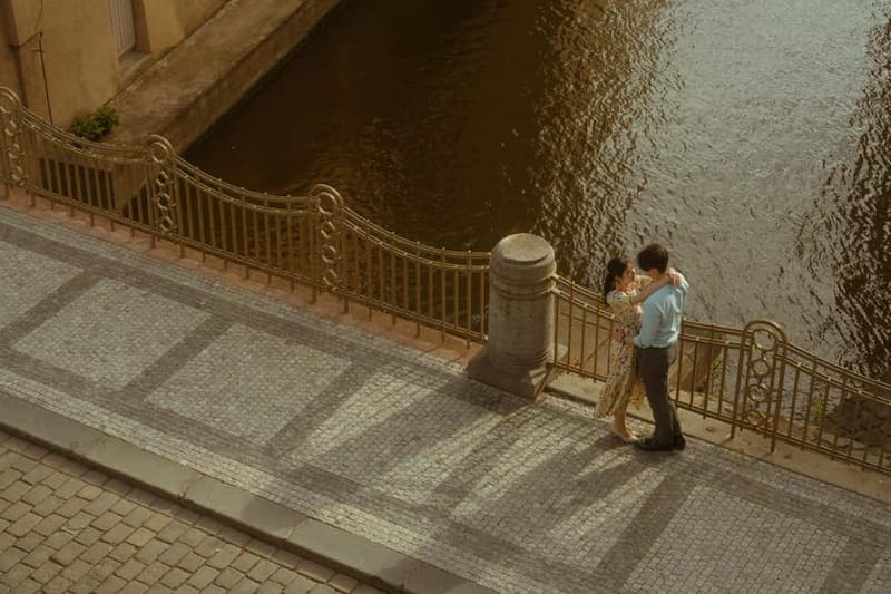 Cinematic Photoshoot Experience in Prague - Rudolfinum and the Vltava Riverbank Views