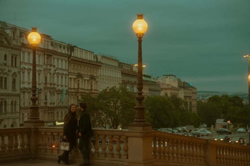 Cinematic Photoshoot Experience in Prague - Old Town Square to the Astronomical Clock Finish Line