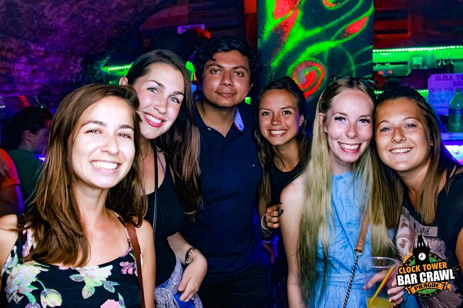 Clock Tower Bar Crawl ending at Prague's BIGGEST rooftop CLUB - The Built-In Social Scene: Games, Hosts, and Fast Friend-Making