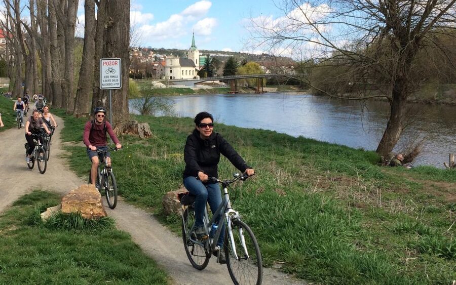 Countryside Bike Tour From Prague To Karlstejn Castle - Bridge stops and villages: how the ride stays interesting