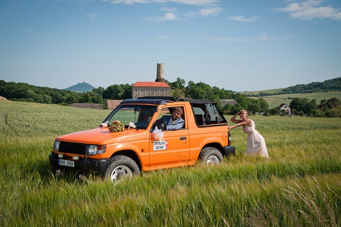 Countryside, Czech Garnet Panning, Farm,Lunch&Beer 4WD Adventure - Small castles, villages, markets, and medieval churches