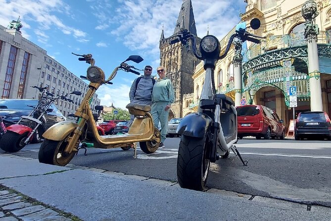Create your own route on eScooter and enjoy Prague on wheels! - Jewish Quarter glide-by: synagogues, cemetery, and market views
