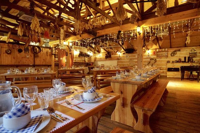 Czech Traditional Folklore Show including Dinner and Transport - Medovina Welcome and the Folklore Garden Arrival Feel
