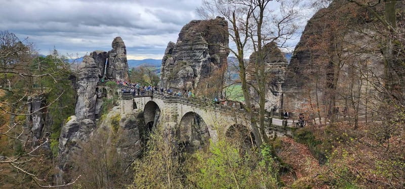 Day trip from Prague to Bohemian and Saxon Switzerland - Getting Picked Up, Then Switching Into Nature Mode