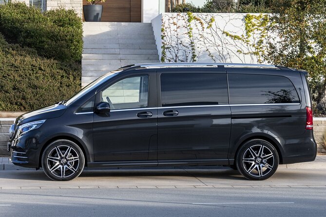 Departure Transfer: Prague to Prague Airport PRG by Luxury Van - From Hotel Reception to PRG, Without the Hunt