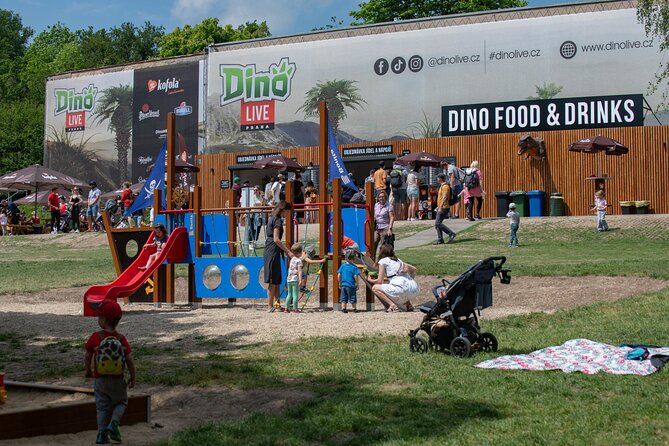 Dinosaurus amusement park - best dino experience in Prague - River-Side Setting in Prague 6, Getting There Smoothly
