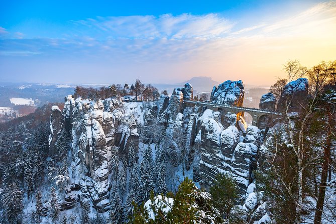 Dresden Christmas Market & Bastei Saxon Switzerland Tour from Prague - Saxon Switzerland National Park: Why This Part Feels Like A Movie Scene