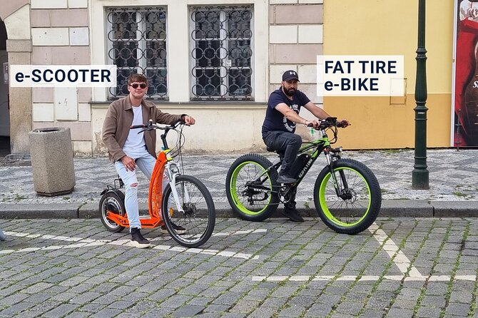 E-Bike, E-Scooter Viewpoint Fun Tour - Why an e-bike or e-scooter tour works so well in Prague
