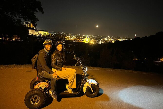 Electric Trike Night Tour in Prague - Live Guided - From Kafka territory to Rudolfinum and Paris street