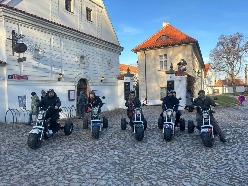 Electric Trike Sunset Prague Tour - Wenceslas Square and the Powder Tower Area, a Fast First Look