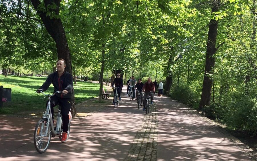 Exceptional Private Prague bike tour - Old & New Town to Wenceslas Square for modern Czech history