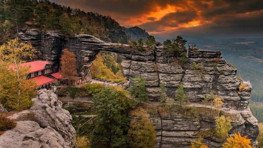 From Prague: Bohemian & Saxon Switzerland Iconic Day Trip - Bastei Bridge: your first big viewpoint and first walking block