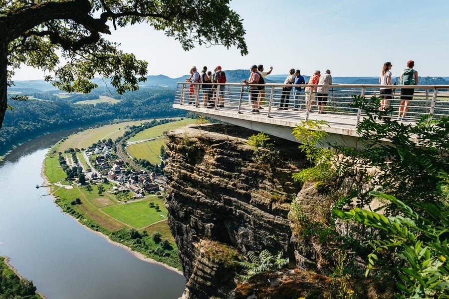 From Prague: Bohemian & Saxon Switzerland Iconic Day Trip - Pravčická Brána: guided time plus free time for photos and air