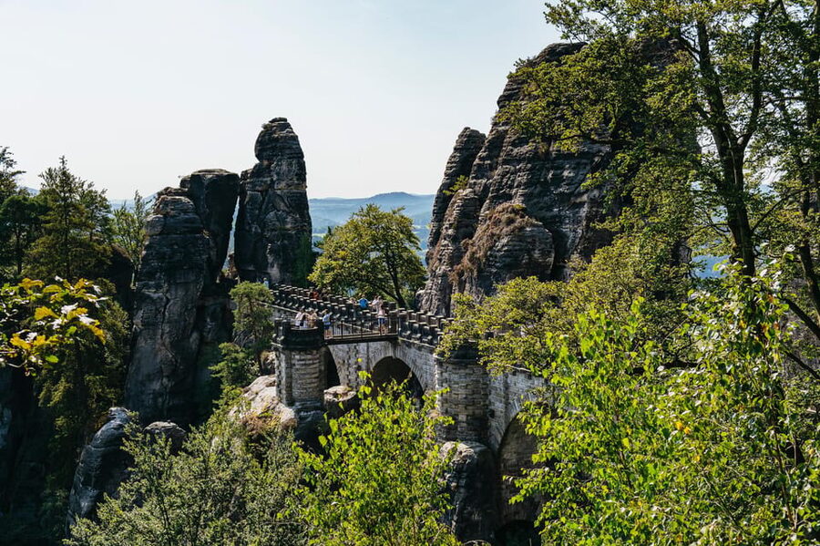 From Prague: Bohemian & Saxon Switzerland Iconic Day Trip - Tisa Rocks in Saxon Switzerland: shorter drive, serious trail feel