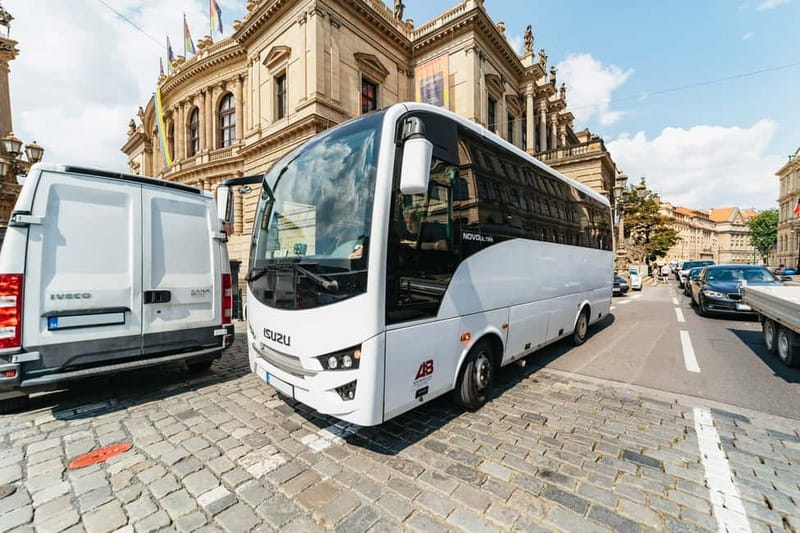 From Prague: Terezin Concentration Camp Guided Tour w/ Audio - From Rudolfinum to Terezín, the ride is part of the lesson