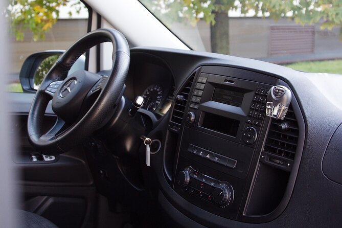 From Prague to Passau - Private Transfer by MINIVAN Mercedes Vito 8+1pax - Your Vehicle: Mercedes Vito Comfort With Real Practical Extras