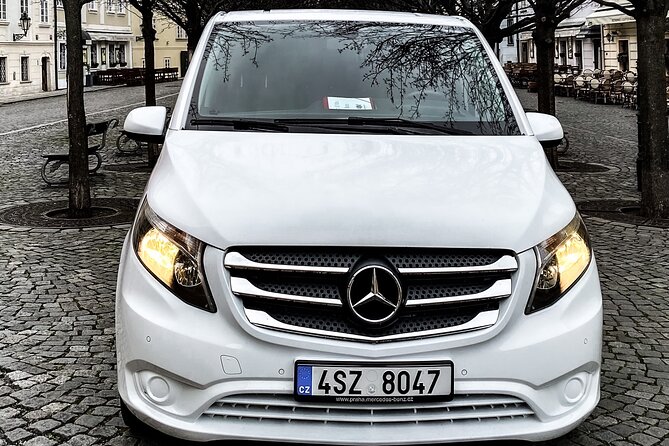 From Prague to Vienna - Private Transfer by MINIVAN Mercedes Vito 8+1pax - On the Road: Included Stops for Rest Rooms and Meals