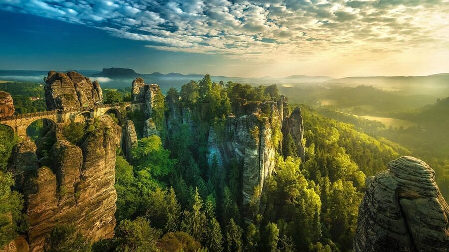 From Prague: Tour to Saxon and Bohemian Switzerland - Bastei Bridge: Germany’s Saxon Switzerland Viewpoint Start