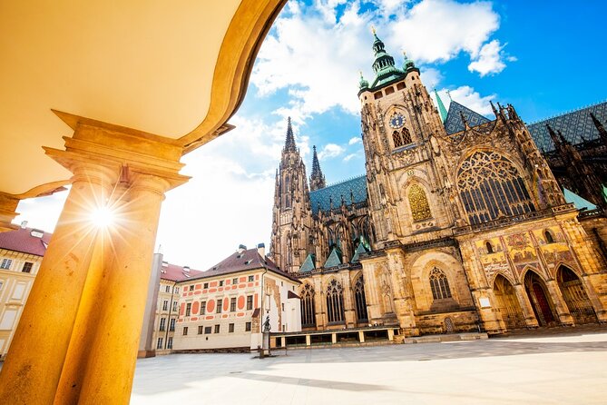 Get&Go: Prague Castle Ticket & E-Guide + Discount vouchers - Stop 1: Prague Castle grounds and the long timeline you can feel