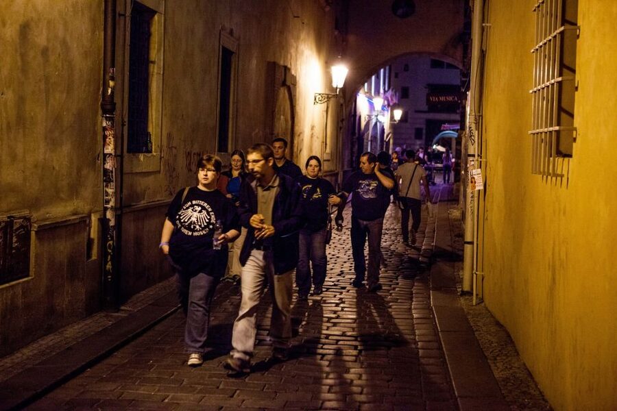 Ghost Walking Tour of Prague - Narodni Street to St. Jacob, where the legends start