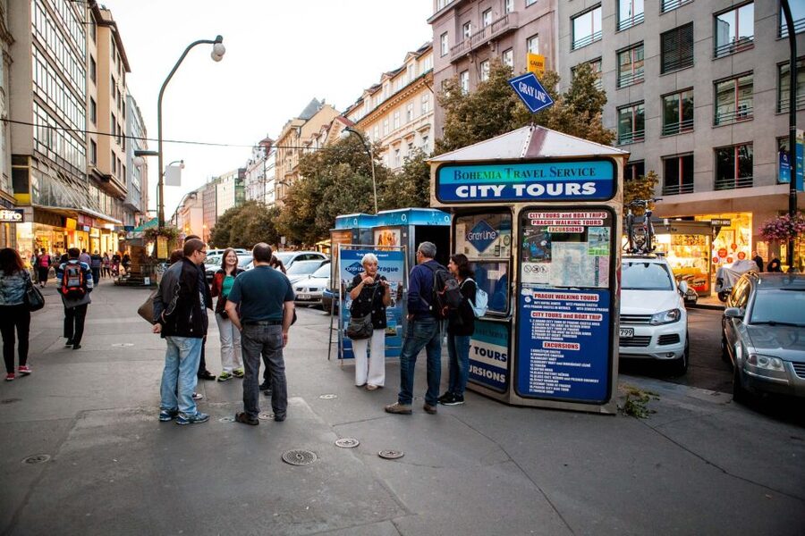 Ghost Walking Tour of Prague - Velkopřevorské Square and Karmelitská Street: the calmer middle
