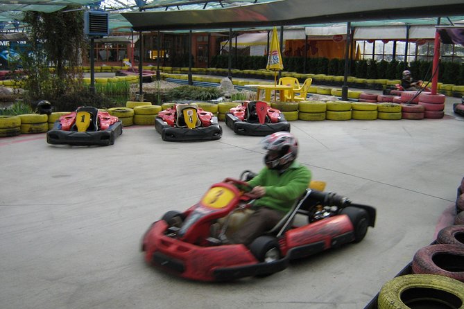 Go-Karting in Prague - The Safety Brief And Helmet-Up Moment