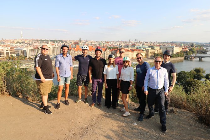 Grand City Tour of Prague on Cruiser e-Bikes or e-Scooters - Letná Park and the Metronome: easy ways to grab the big picture