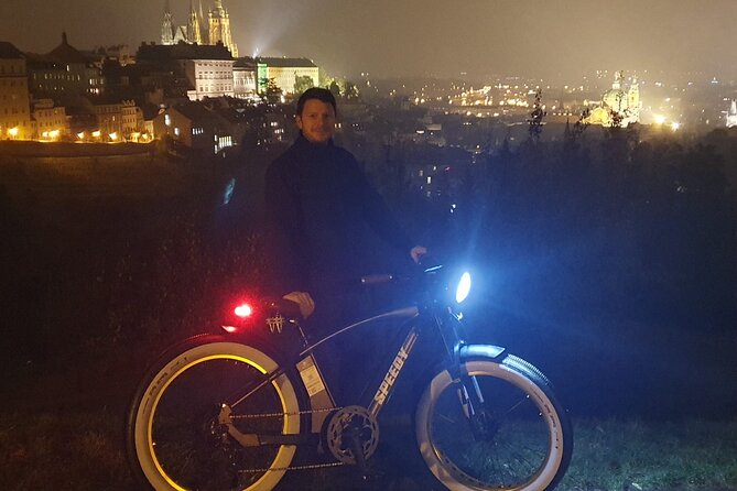 Grand City Tour of Prague on Retro Styled E-Bike - Letná: Metronome Stories and the View That Makes Prague Click