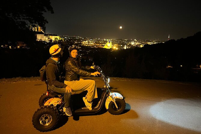 Grand City Tour on E-Trike in Prague - Prague Metronome and Letná viewpoint: photos plus political context