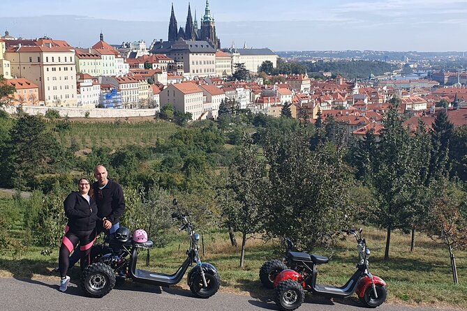 Grand City Tour on E-Trike in Prague - Prague Castle from outside: the big icon, without the ticket lines
