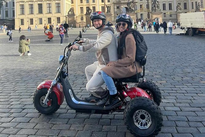 Grand City Tour on E-Trike in Prague - Meeting at Štěpánská 55, then a quick training ride